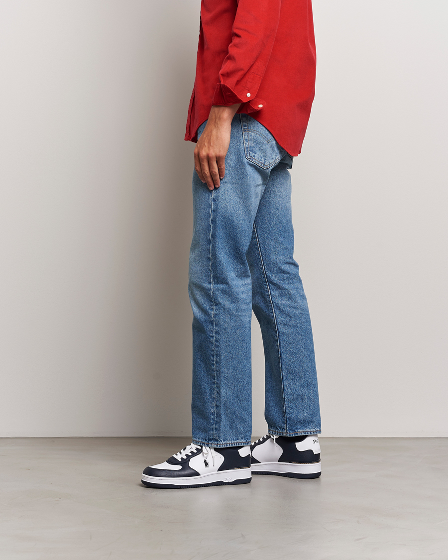 Homme | Polo Ralph Lauren Masters Court Sneaker Aviator Navy/White | Polo Ralph Lauren | Masters Court Sneaker Aviator Navy/White