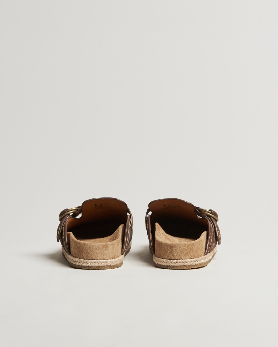 Homme | Polo Ralph Lauren Turbach Clog Sandal Chocolate Brown | Polo Ralph Lauren | Turbach Clog Sandal Chocolate Brown