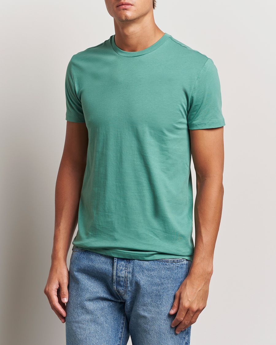 Homme | T-shirts | Polo Ralph Lauren | 3-Pack Crew Neck T-Shirt Fairway Green/White/Damson Red