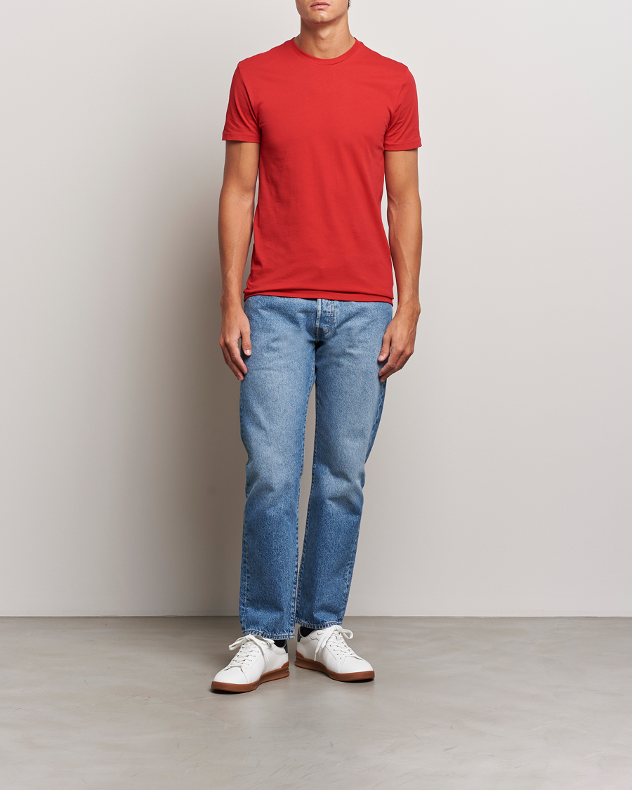 Homme | T-shirts | Polo Ralph Lauren | 3-Pack Crew Neck T-Shirt Blue/Navy/Red