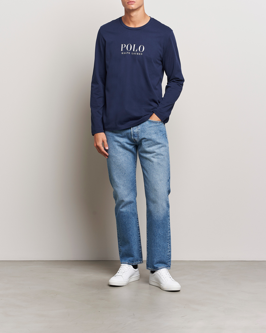 Homme | T-shirts | Polo Ralph Lauren | Long Sleeve Liquid Cotton Tee Cruise Navy