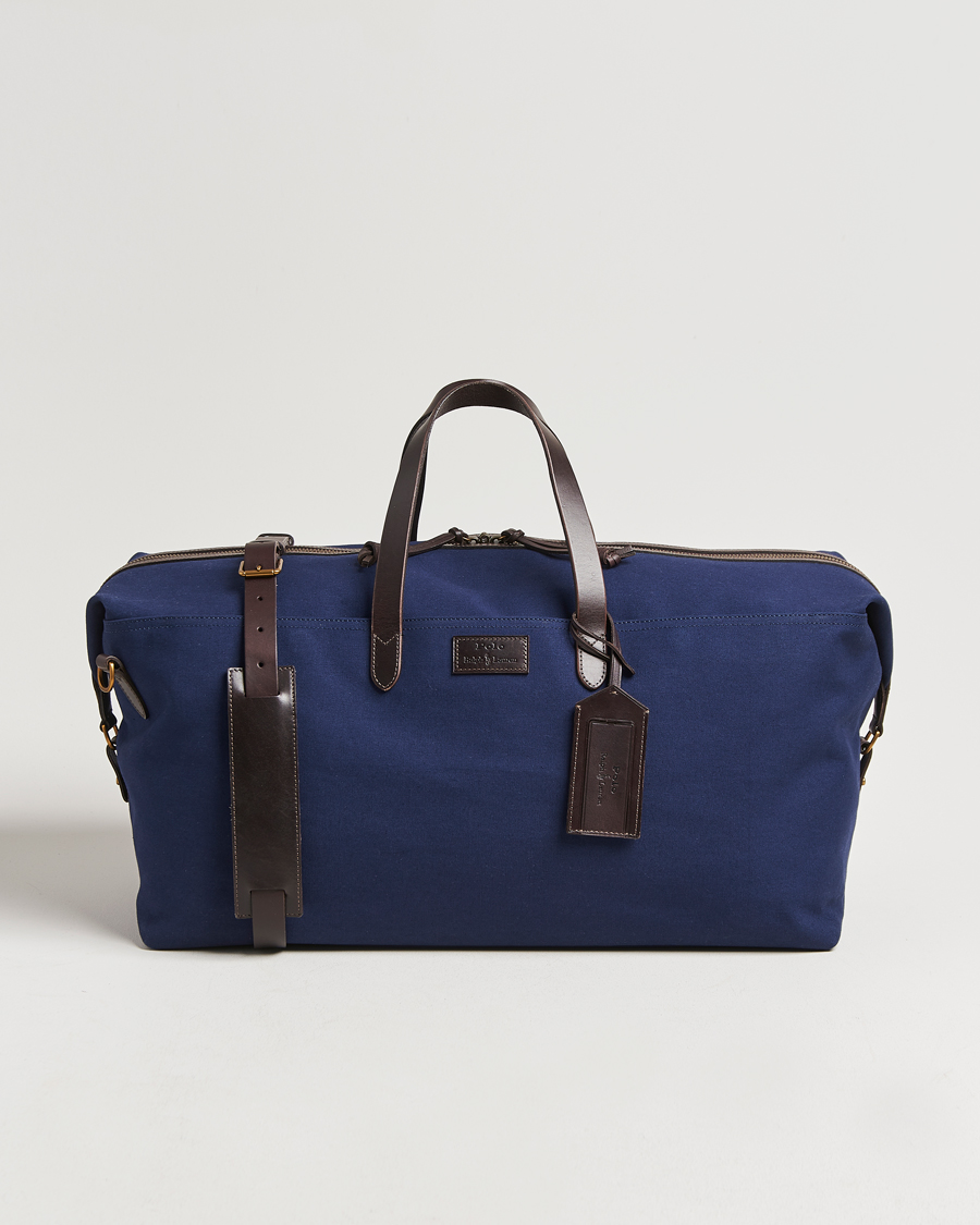 Homme | Polo Ralph Lauren Medium Canvas Duffle Bag Newport Navy | Polo Ralph Lauren | Medium Canvas Duffle Bag Newport Navy