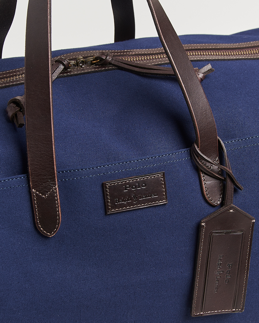 Homme | Polo Ralph Lauren Medium Canvas Duffle Bag Newport Navy | Polo Ralph Lauren | Medium Canvas Duffle Bag Newport Navy