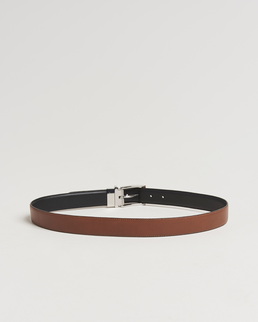 Homme | Polo Ralph Lauren Reversible Leather Belt Black/Brown | Polo Ralph Lauren | Reversible Leather Belt Black/Brown
