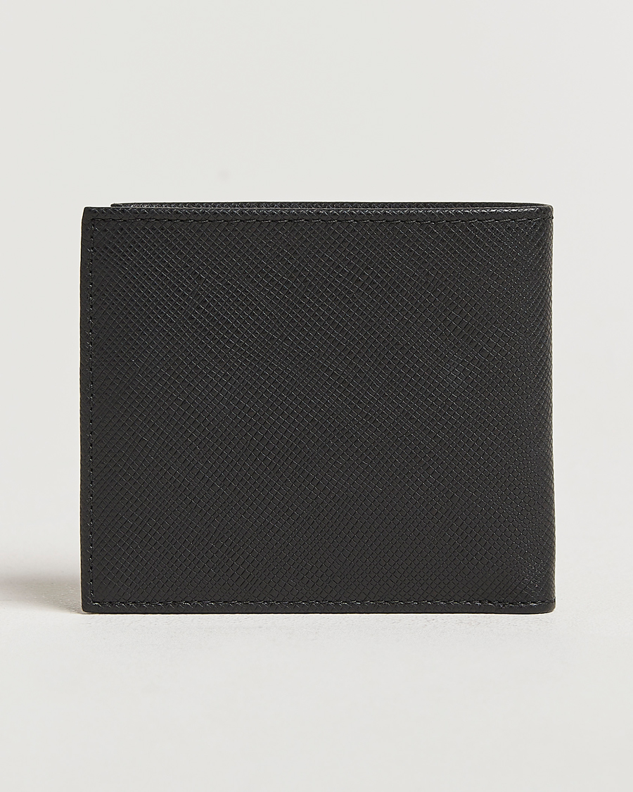 Homme | Polo Ralph Lauren Saffiano Leather Wallet Black | Polo Ralph Lauren | Saffiano Leather Wallet Black