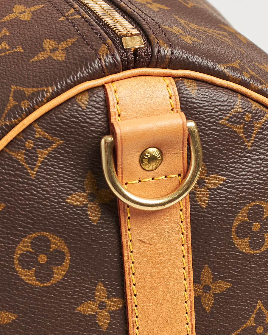 Homme | Louis Vuitton Pre-Owned Keepall Bandoulière 55 Monogram | Louis Vuitton Pre-Owned | Keepall Bandoulière 55 Monogram