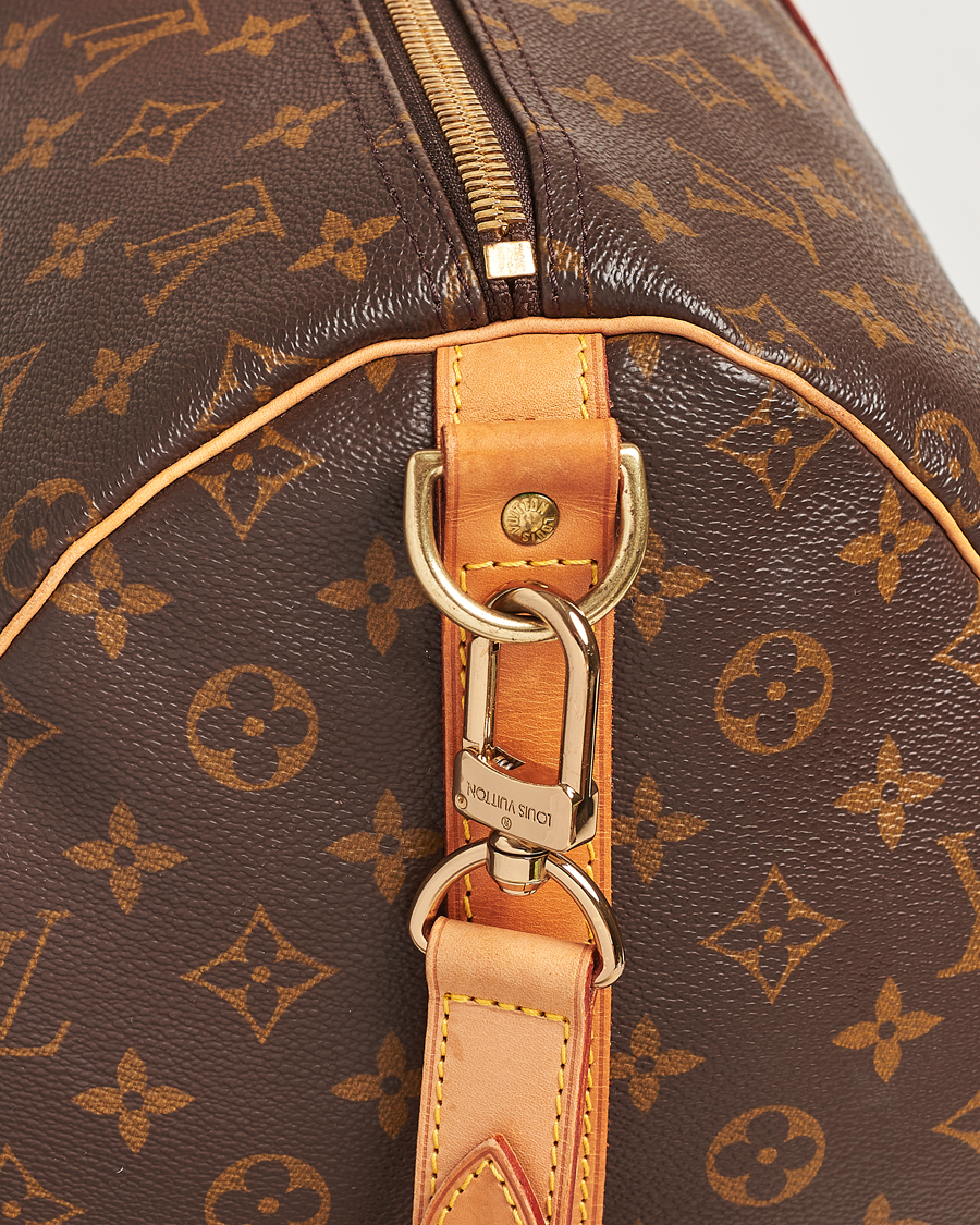 Homme | Louis Vuitton Pre-Owned Keepall Bandoulière 55 Monogram | Louis Vuitton Pre-Owned | Keepall Bandoulière 55 Monogram