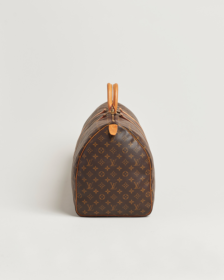 Homme | Louis Vuitton Pre-Owned Keepall 60 Bag Monogram | Louis Vuitton Pre-Owned | Keepall 60 Bag Monogram