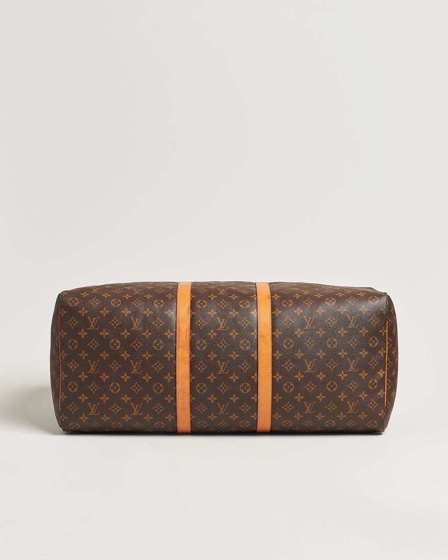 Homme | Louis Vuitton Pre-Owned Keepall 60 Bag Monogram | Louis Vuitton Pre-Owned | Keepall 60 Bag Monogram