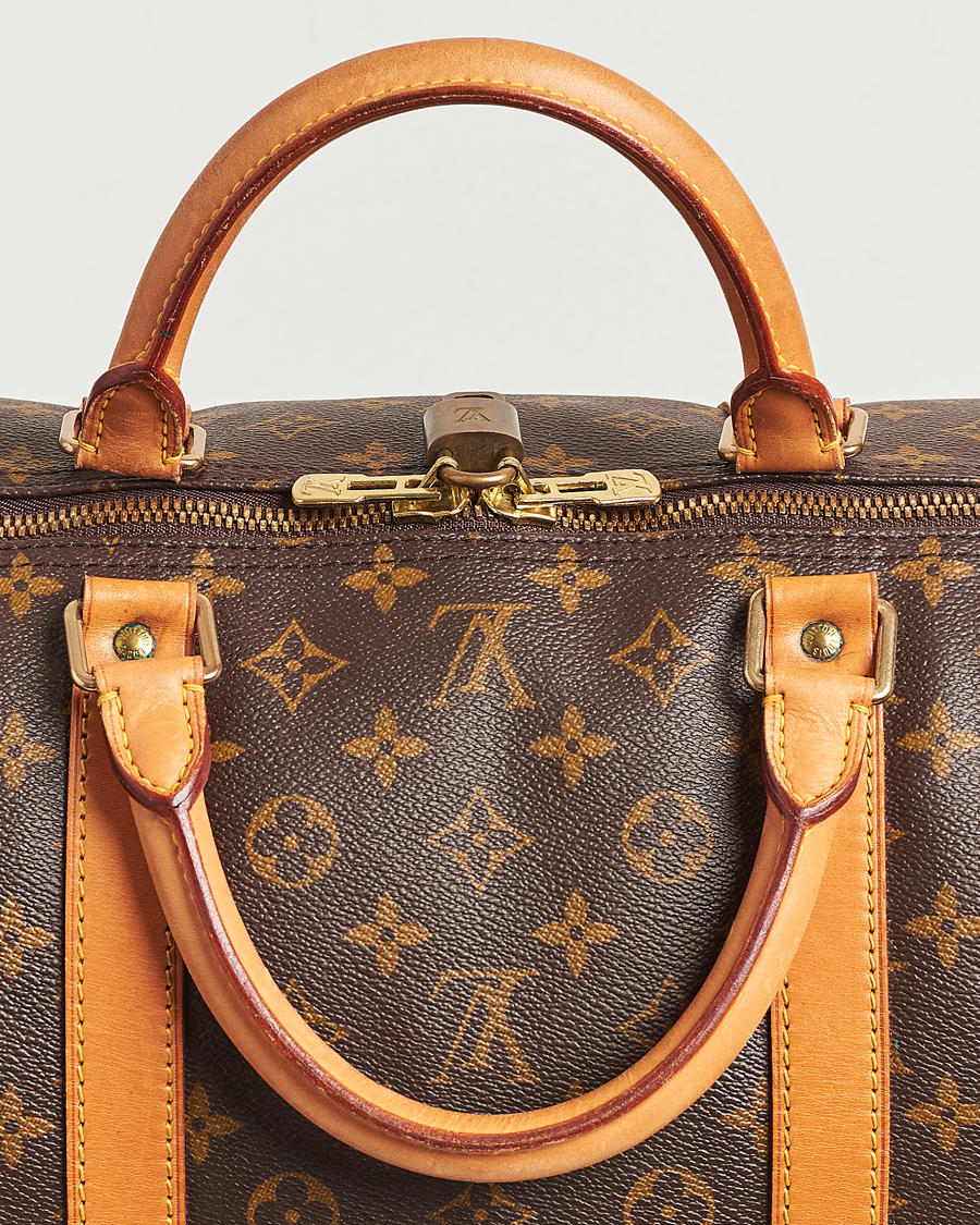 Homme | Louis Vuitton Pre-Owned Keepall 60 Bag Monogram | Louis Vuitton Pre-Owned | Keepall 60 Bag Monogram
