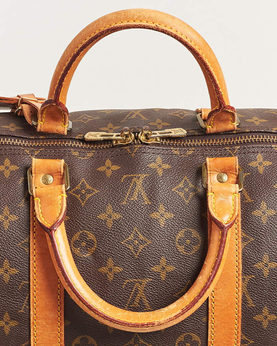 Homme | Louis Vuitton Pre-Owned Keepall Bandoulière 55 Monogram  | Louis Vuitton Pre-Owned | Keepall Bandoulière 55 Monogram 