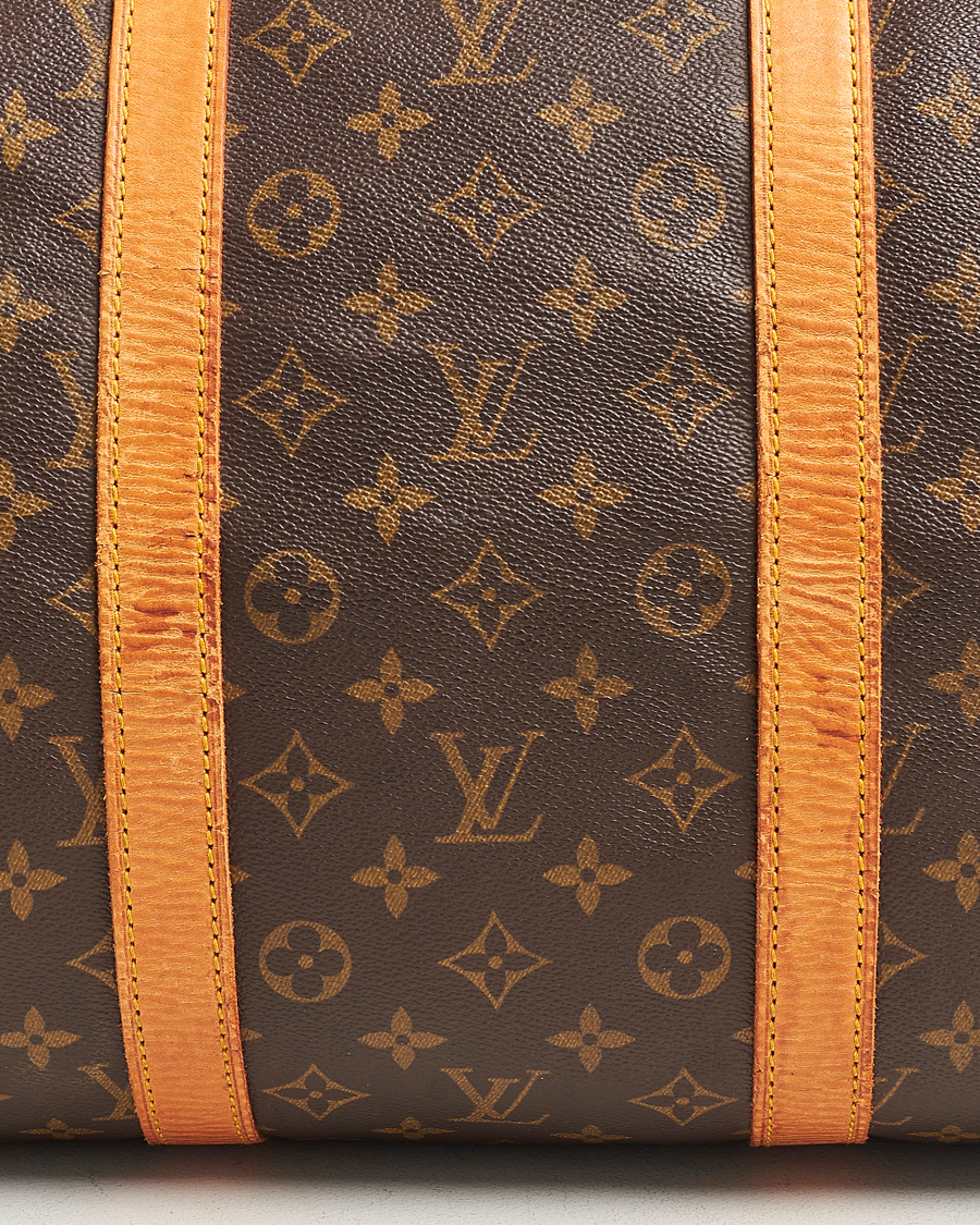 Homme | Louis Vuitton Pre-Owned Keepall Bandoulière 55 Monogram  | Louis Vuitton Pre-Owned | Keepall Bandoulière 55 Monogram 