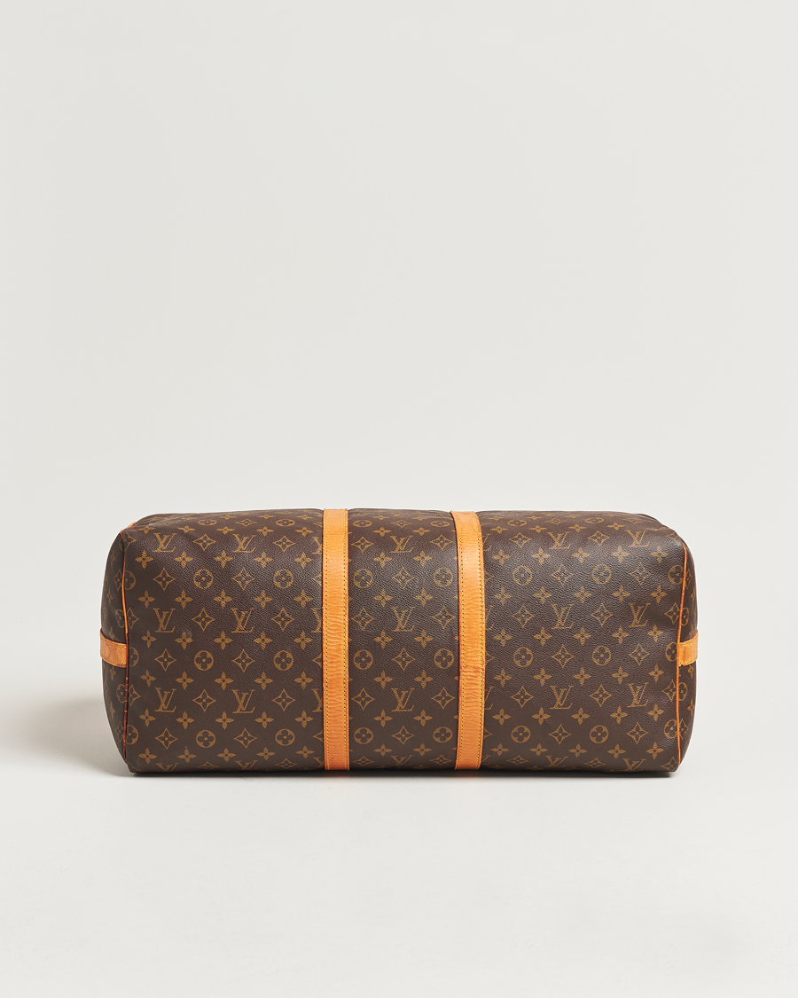 Homme | Louis Vuitton Pre-Owned Keepall Bandoulière 55 Monogram  | Louis Vuitton Pre-Owned | Keepall Bandoulière 55 Monogram 