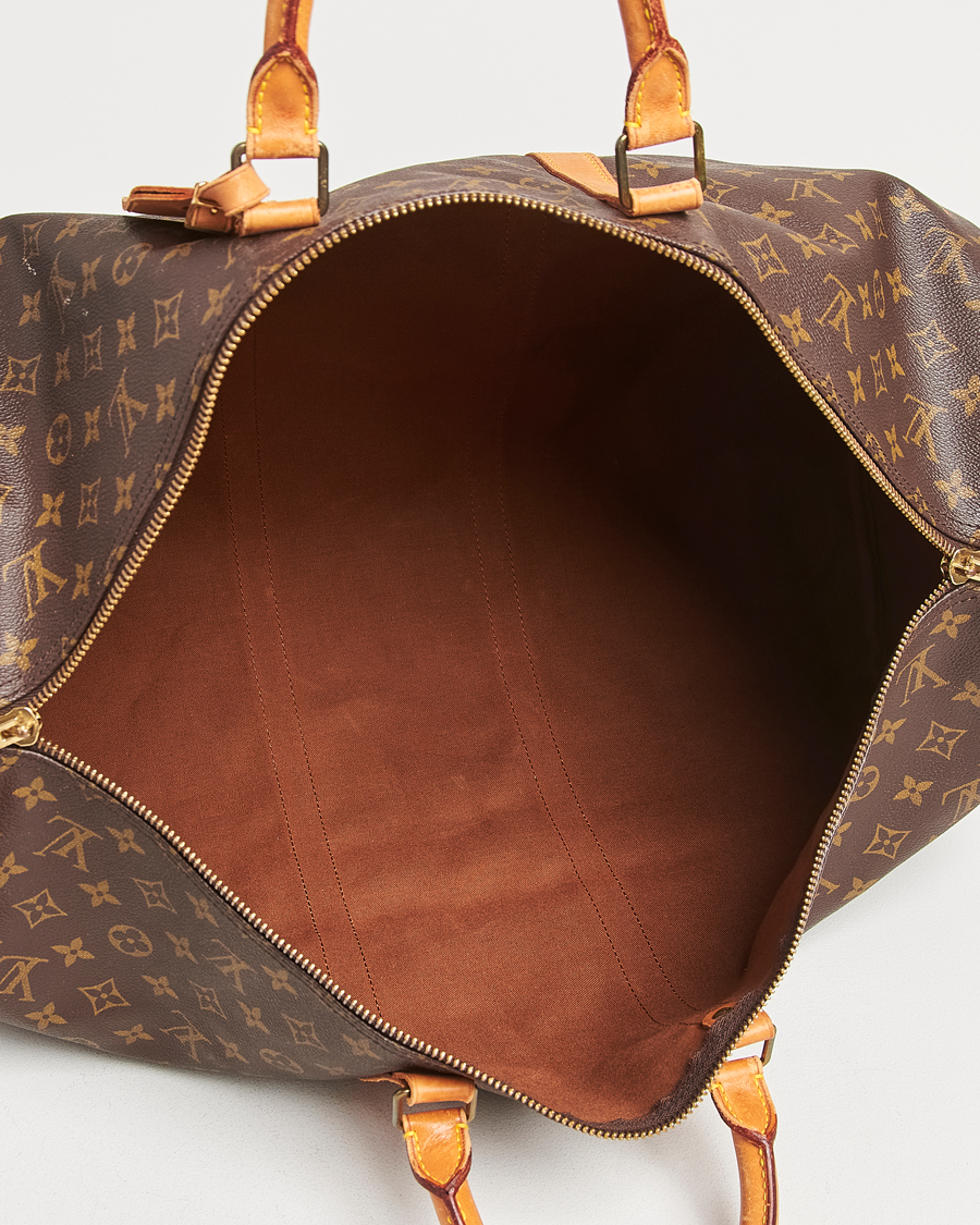 Homme | Louis Vuitton Pre-Owned Keepall Bandoulière 55 Monogram  | Louis Vuitton Pre-Owned | Keepall Bandoulière 55 Monogram 