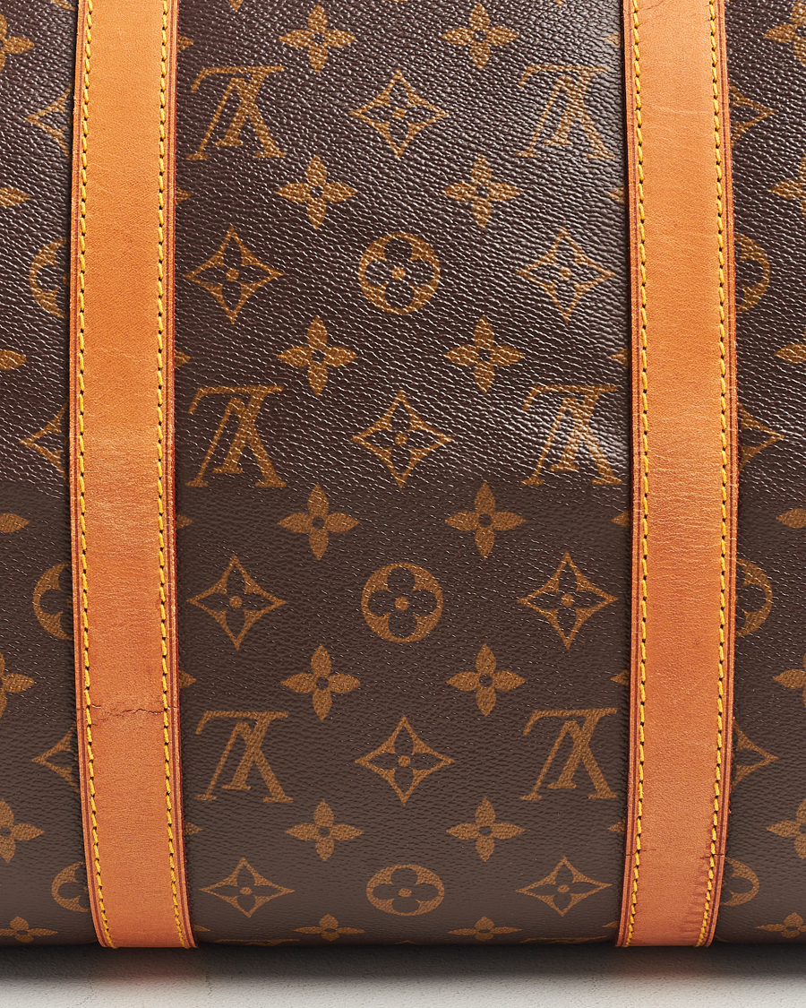 Homme | Louis Vuitton Pre-Owned Keepall 50 Bag Monogram | Louis Vuitton Pre-Owned | Keepall 50 Bag Monogram