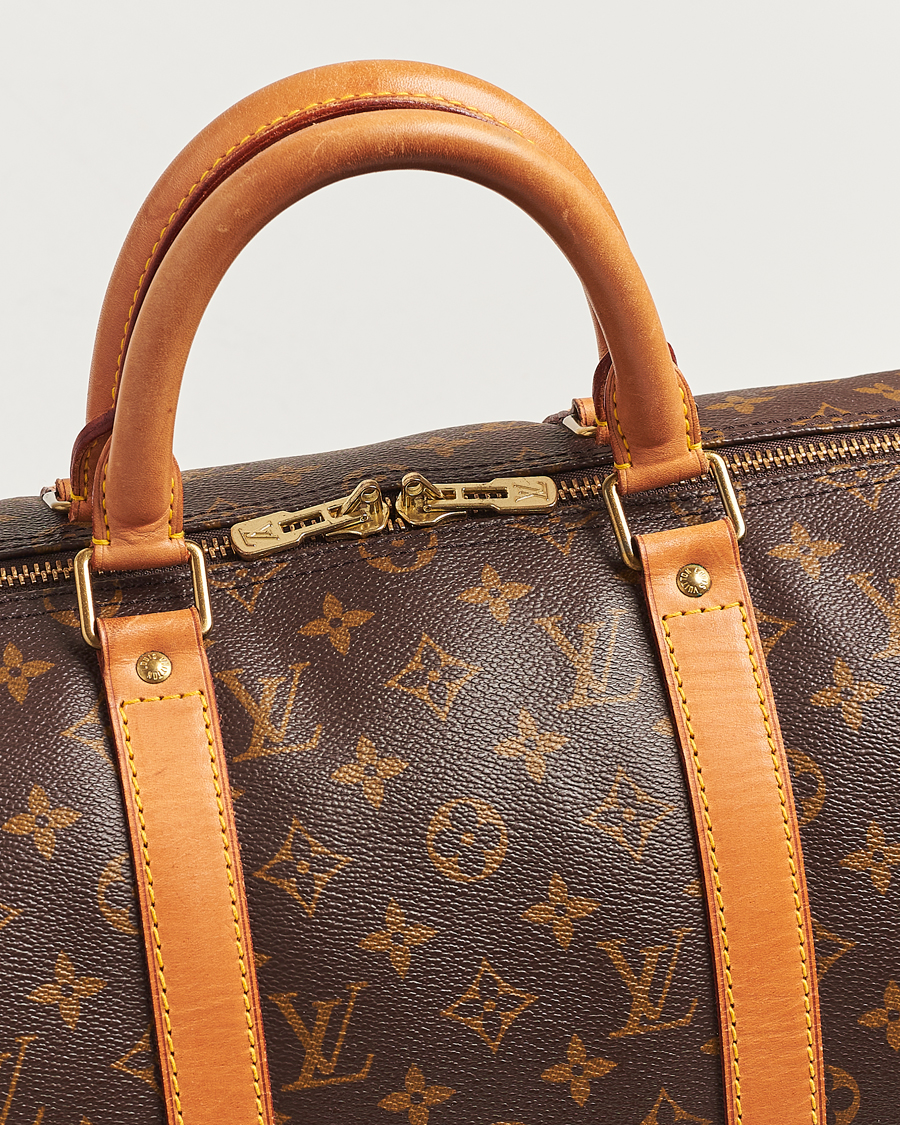 Homme | Louis Vuitton Pre-Owned Keepall 50 Bag Monogram | Louis Vuitton Pre-Owned | Keepall 50 Bag Monogram