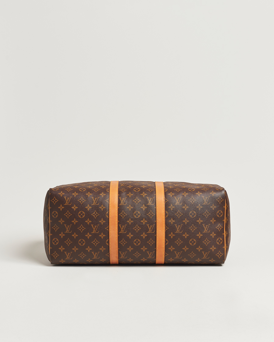 Homme | Louis Vuitton Pre-Owned Keepall 50 Bag Monogram | Louis Vuitton Pre-Owned | Keepall 50 Bag Monogram