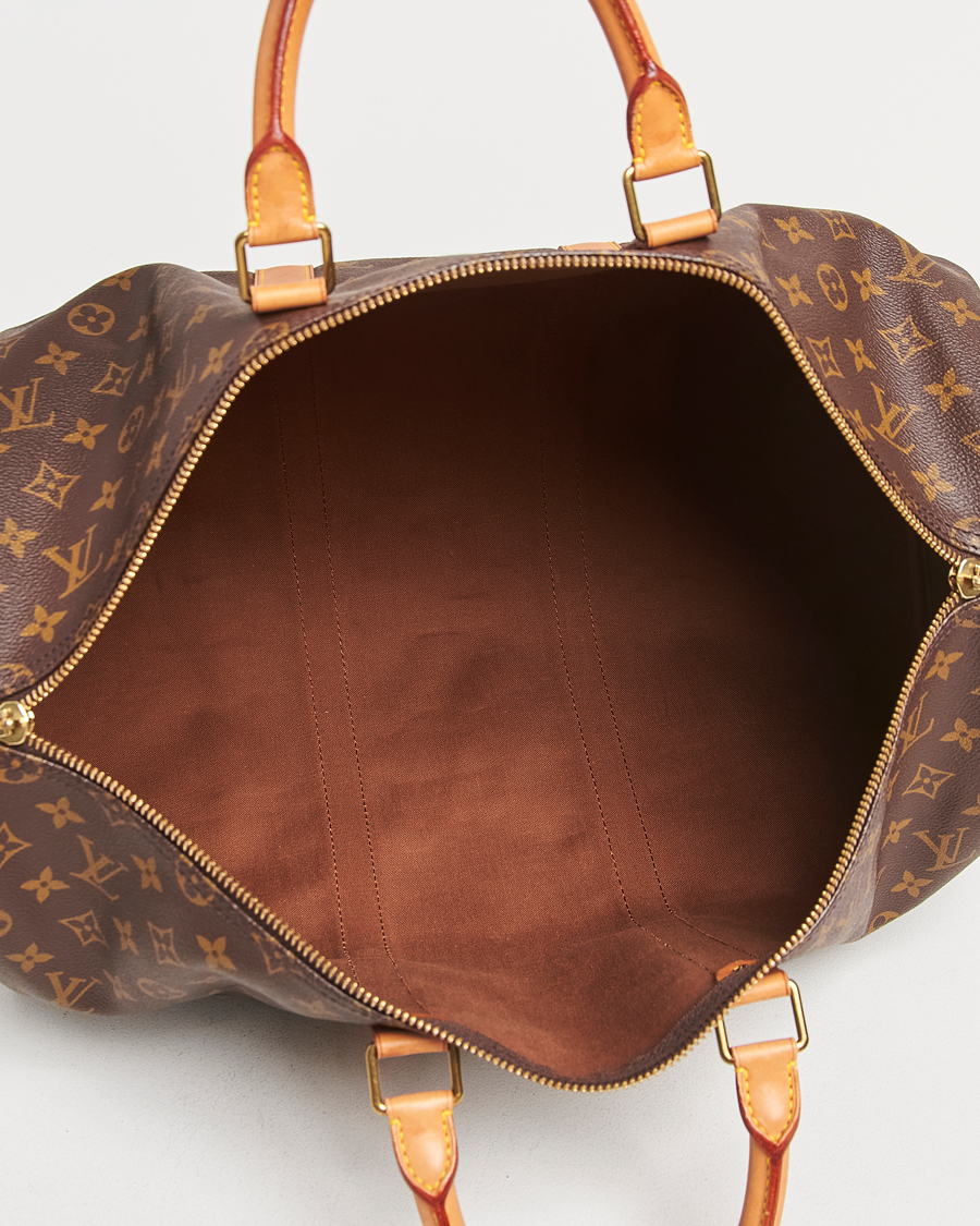 Homme | Louis Vuitton Pre-Owned Keepall 50 Bag Monogram | Louis Vuitton Pre-Owned | Keepall 50 Bag Monogram