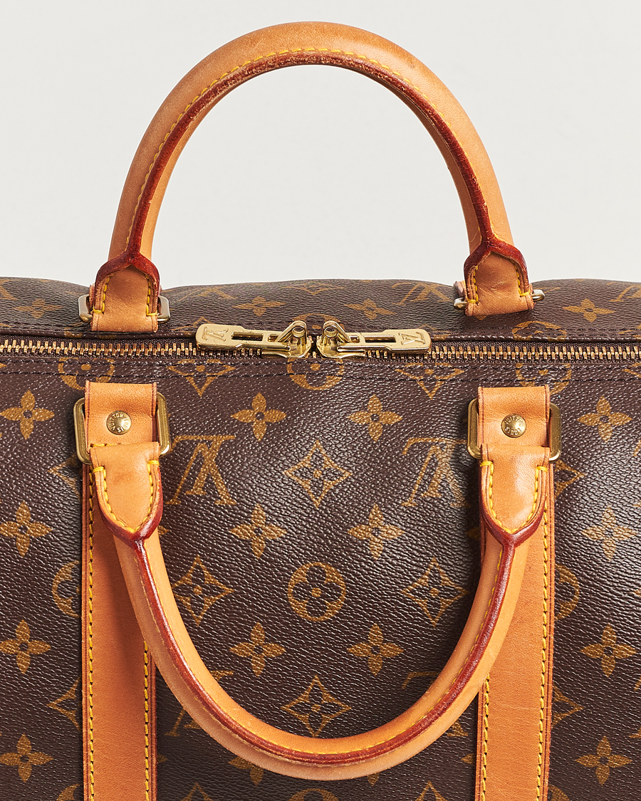 Homme | Louis Vuitton Pre-Owned Keepall 50 Bag Monogram | Louis Vuitton Pre-Owned | Keepall 50 Bag Monogram