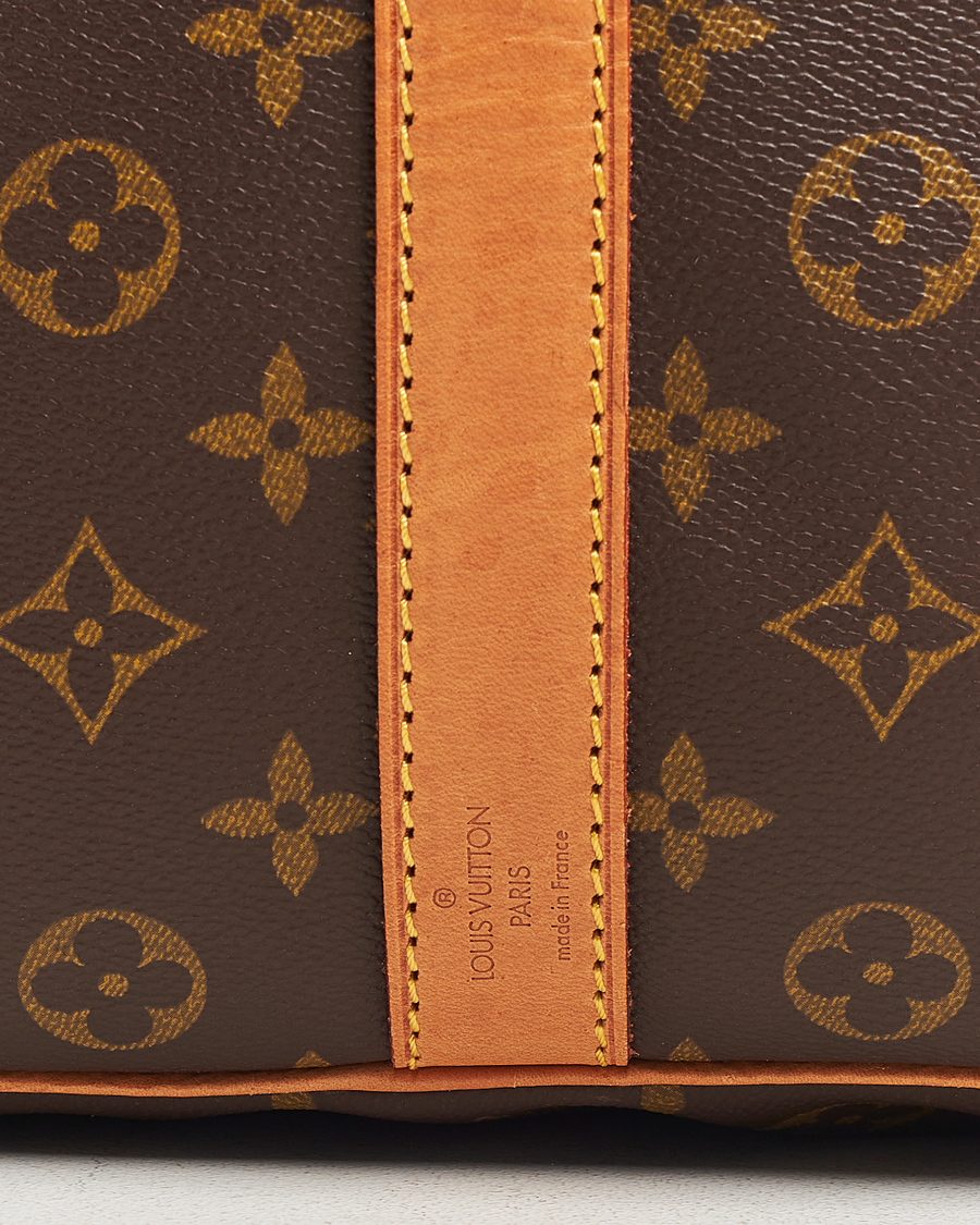 Homme | Louis Vuitton Pre-Owned Keepall Bandoulière 50 Monogram | Louis Vuitton Pre-Owned | Keepall Bandoulière 50 Monogram