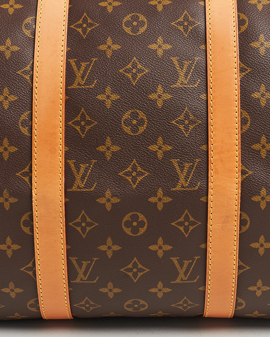 Homme | Louis Vuitton Pre-Owned Keepall Bandoulière 50 Monogram | Louis Vuitton Pre-Owned | Keepall Bandoulière 50 Monogram