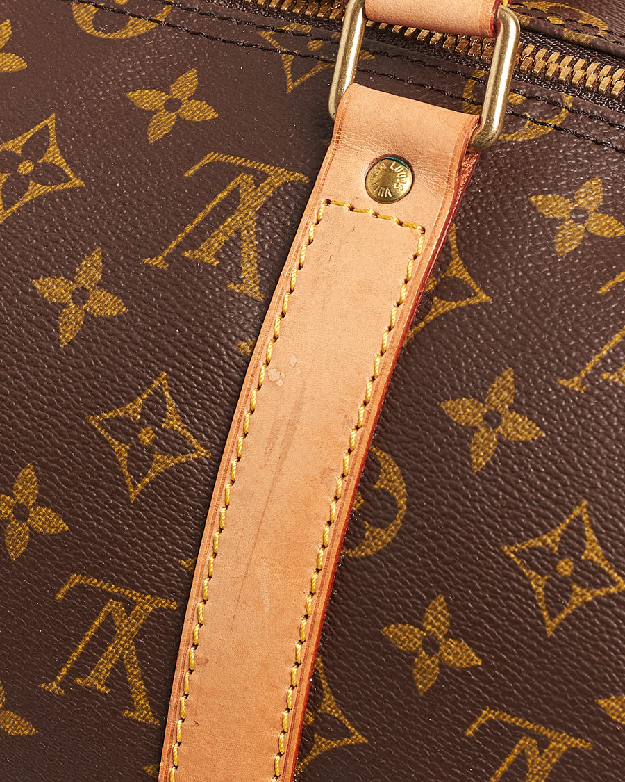 Homme | Louis Vuitton Pre-Owned Keepall Bandoulière 50 Monogram | Louis Vuitton Pre-Owned | Keepall Bandoulière 50 Monogram