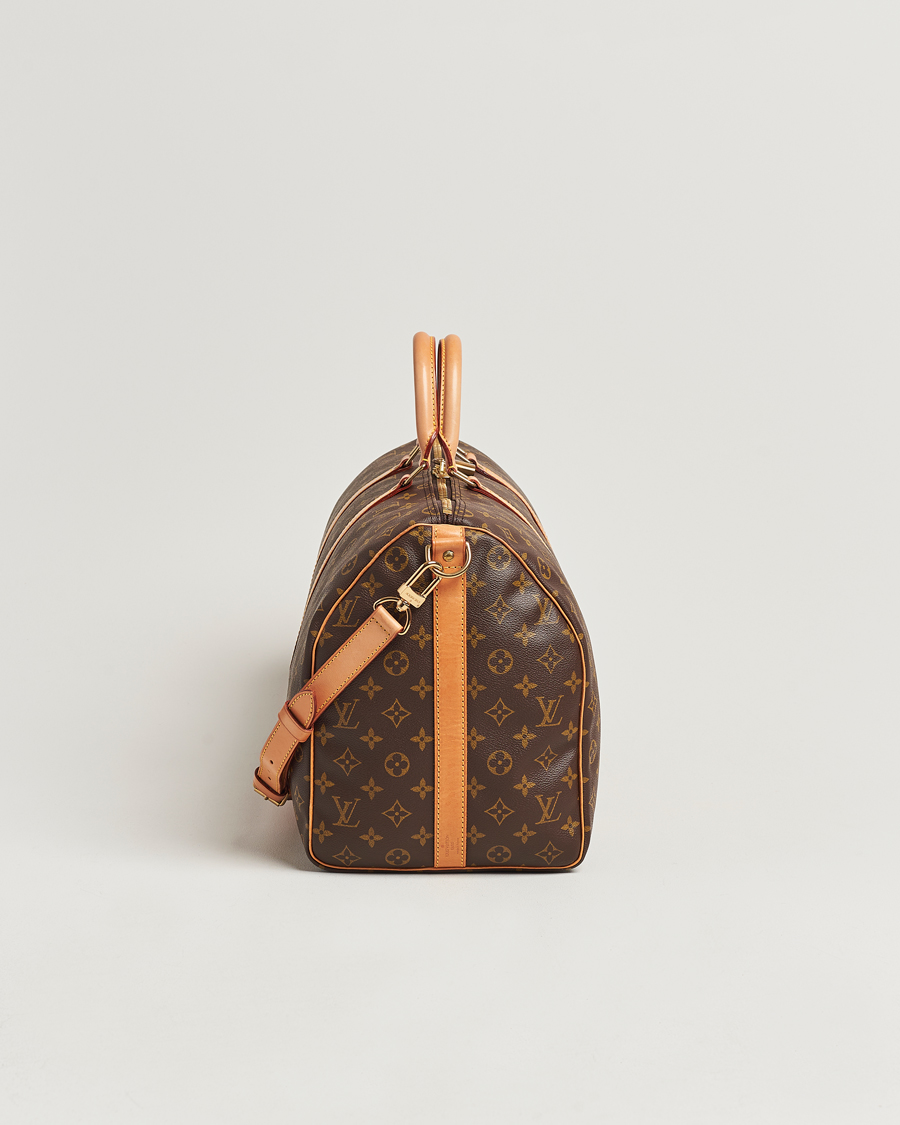 Homme | Louis Vuitton Pre-Owned Keepall Bandoulière 50 Monogram | Louis Vuitton Pre-Owned | Keepall Bandoulière 50 Monogram