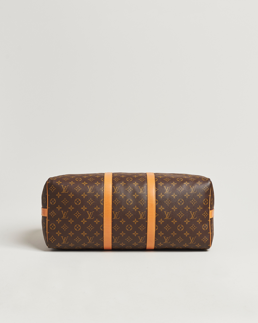 Homme | Louis Vuitton Pre-Owned Keepall Bandoulière 50 Monogram | Louis Vuitton Pre-Owned | Keepall Bandoulière 50 Monogram
