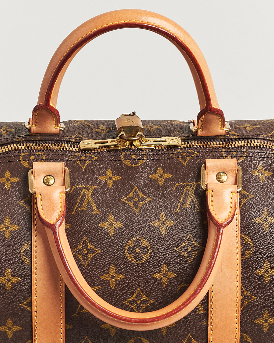 Homme | Louis Vuitton Pre-Owned Keepall Bandoulière 50 Monogram | Louis Vuitton Pre-Owned | Keepall Bandoulière 50 Monogram