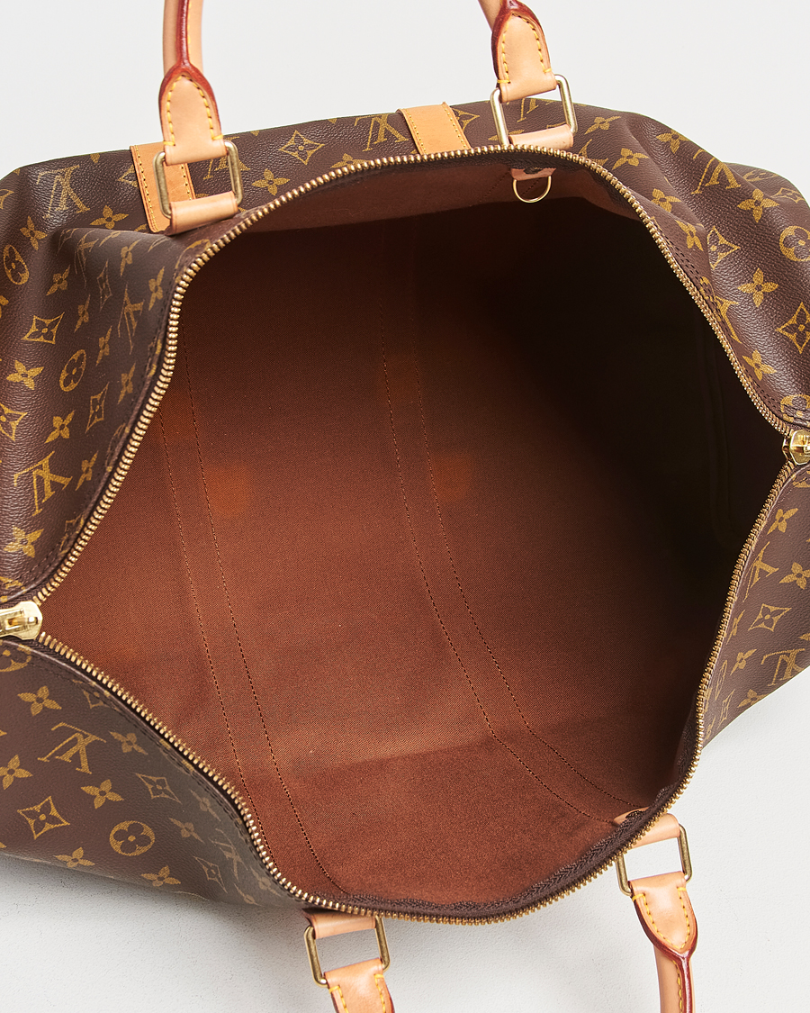 Homme | Louis Vuitton Pre-Owned Keepall Bandoulière 50 Monogram | Louis Vuitton Pre-Owned | Keepall Bandoulière 50 Monogram