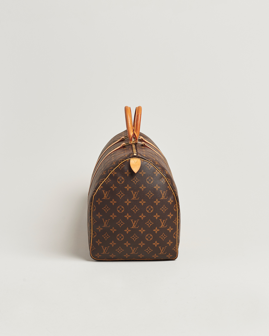 Homme | Louis Vuitton Pre-Owned Keepall 55 Bag Monogram | Louis Vuitton Pre-Owned | Keepall 55 Bag Monogram