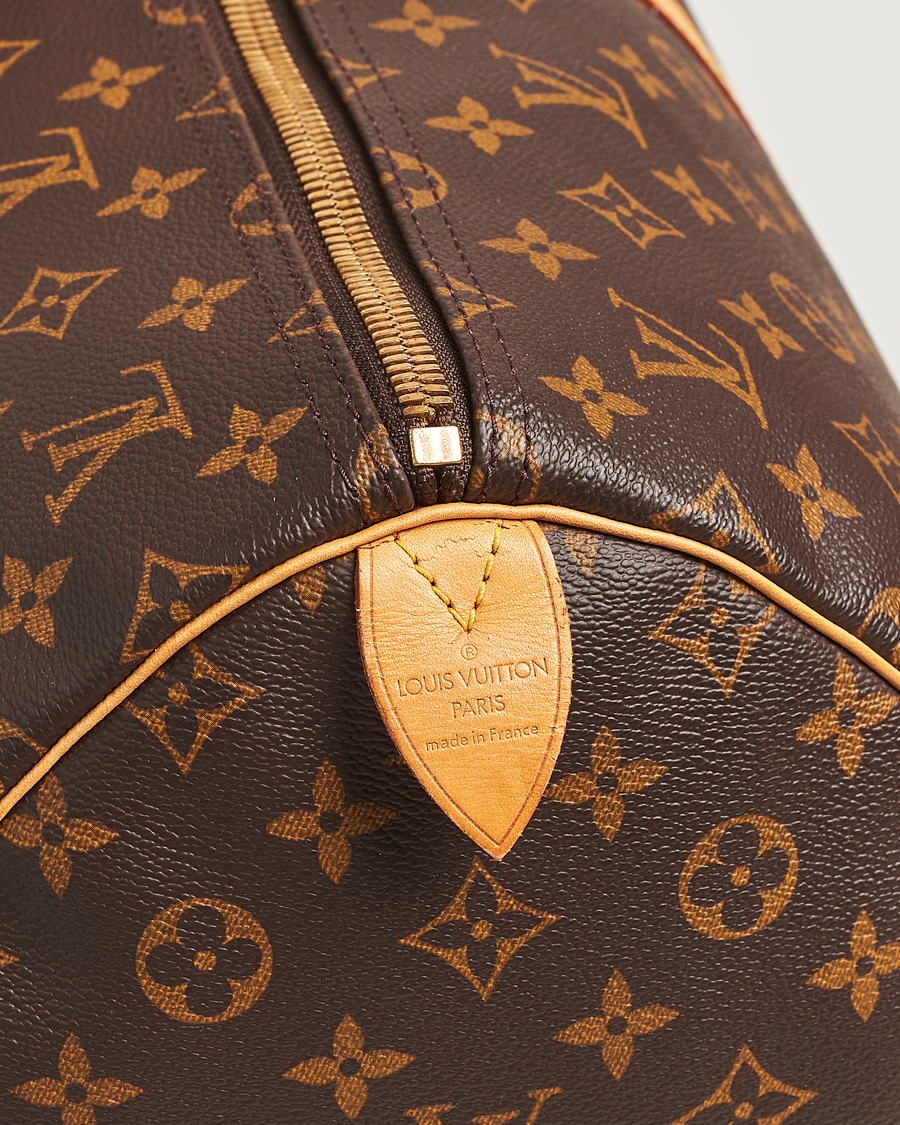 Homme | Louis Vuitton Pre-Owned Keepall 55 Bag Monogram | Louis Vuitton Pre-Owned | Keepall 55 Bag Monogram