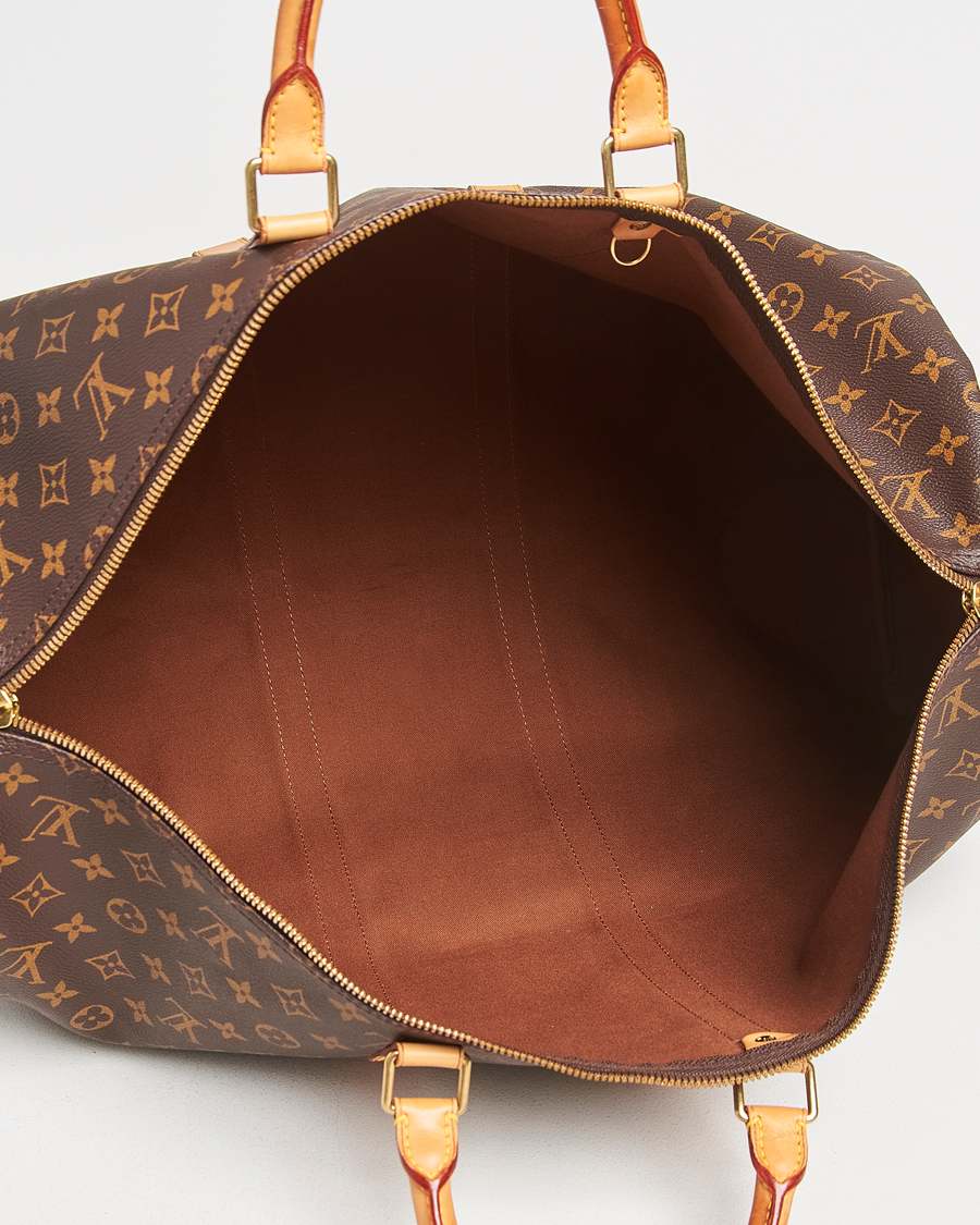 Homme | Louis Vuitton Pre-Owned Keepall 55 Bag Monogram | Louis Vuitton Pre-Owned | Keepall 55 Bag Monogram