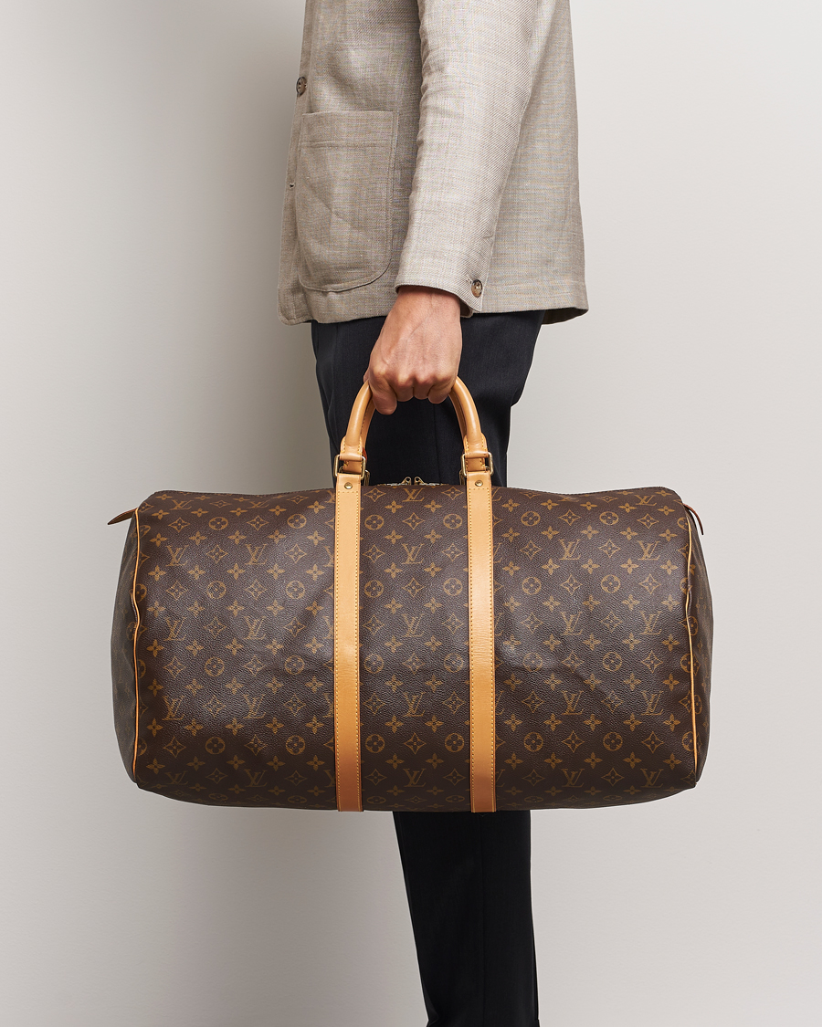 Homme | Accessoires | Louis Vuitton Pre-Owned | Keepall 55 Bag Monogram 