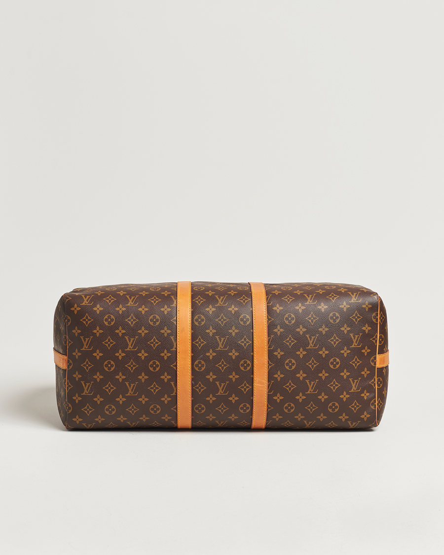 Homme | Louis Vuitton Pre-Owned Keepall Bandoulière 55 Monogram  | Louis Vuitton Pre-Owned | Keepall Bandoulière 55 Monogram 