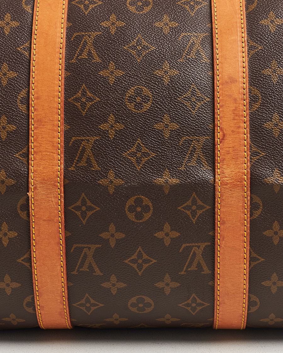 Homme | Louis Vuitton Pre-Owned Keepall Bandoulière 50 Monogram | Louis Vuitton Pre-Owned | Keepall Bandoulière 50 Monogram