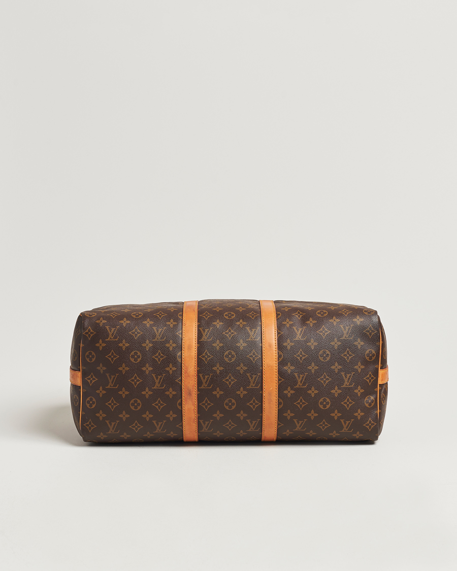 Homme | Louis Vuitton Pre-Owned Keepall Bandoulière 50 Monogram | Louis Vuitton Pre-Owned | Keepall Bandoulière 50 Monogram