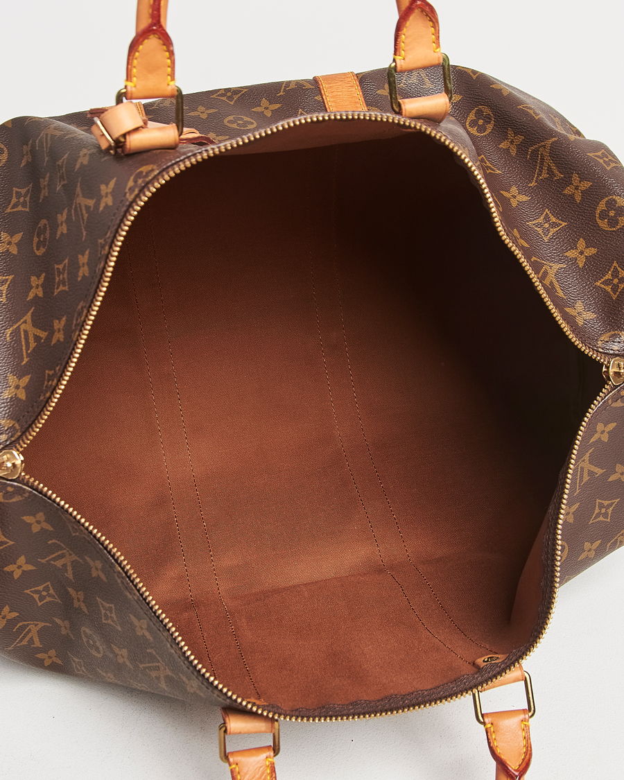 Homme | Louis Vuitton Pre-Owned Keepall Bandoulière 50 Monogram | Louis Vuitton Pre-Owned | Keepall Bandoulière 50 Monogram