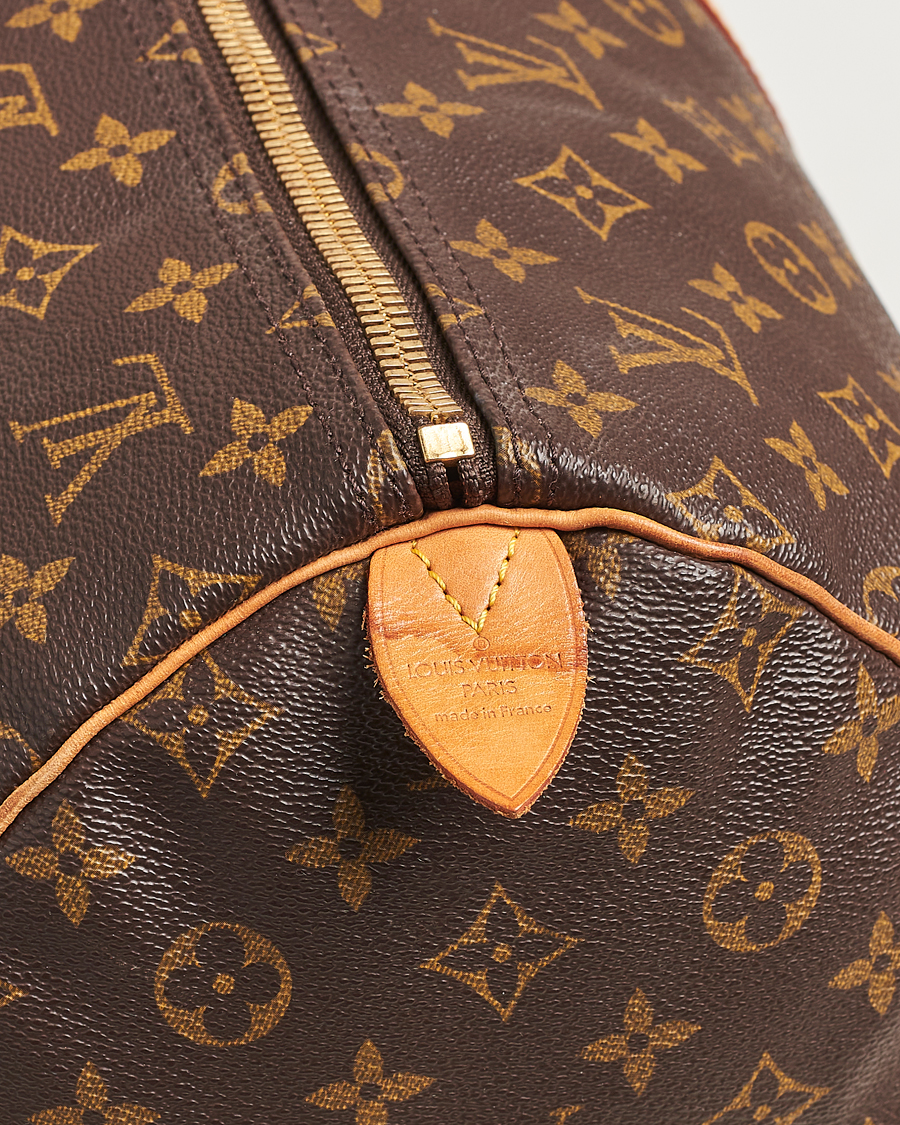 Homme | Louis Vuitton Pre-Owned Keepall 55 Bag Monogram | Louis Vuitton Pre-Owned | Keepall 55 Bag Monogram
