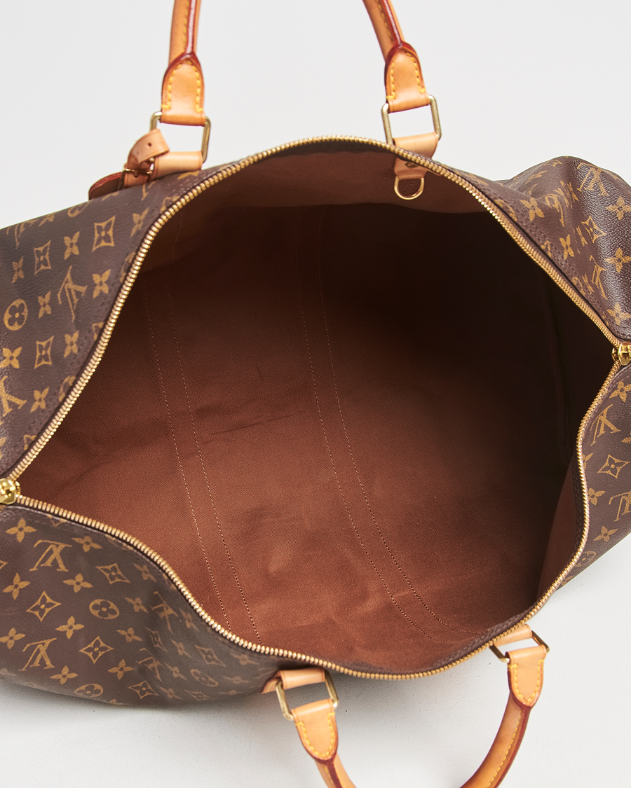 Homme | Louis Vuitton Pre-Owned Keepall 55 Bag Monogram | Louis Vuitton Pre-Owned | Keepall 55 Bag Monogram
