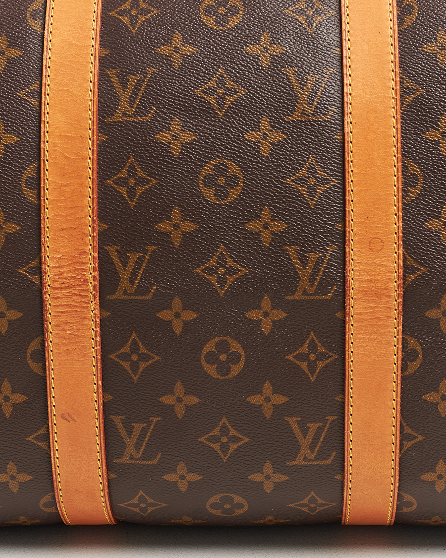Homme | Louis Vuitton Pre-Owned Keepall 50 Bag Monogram | Louis Vuitton Pre-Owned | Keepall 50 Bag Monogram