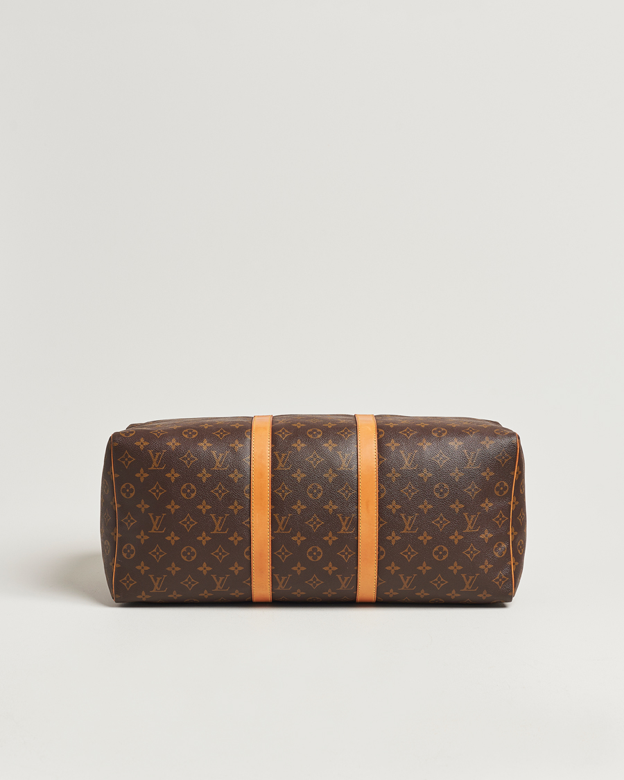 Homme | Louis Vuitton Pre-Owned Keepall 50 Bag Monogram | Louis Vuitton Pre-Owned | Keepall 50 Bag Monogram