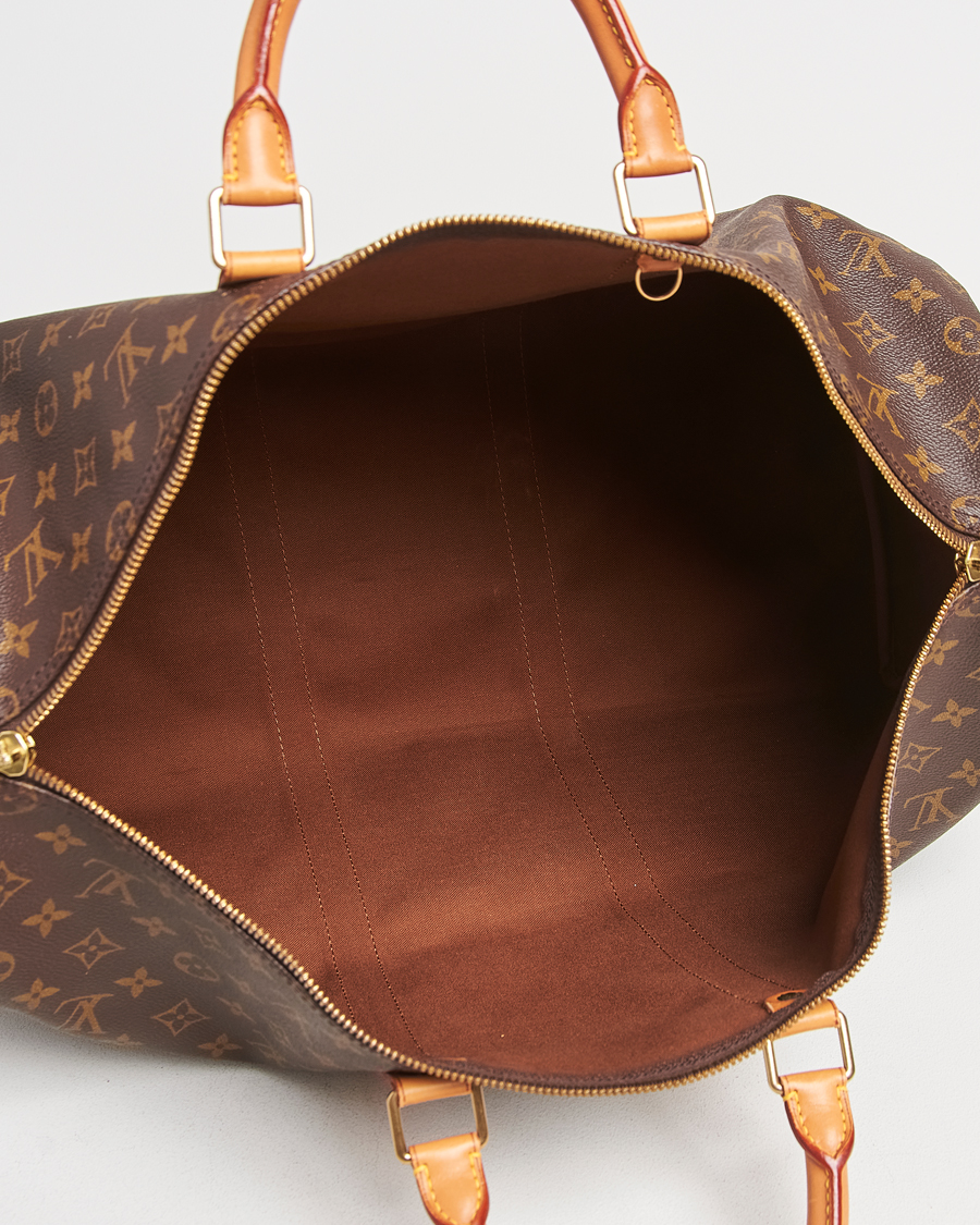 Homme | Louis Vuitton Pre-Owned Keepall 50 Bag Monogram | Louis Vuitton Pre-Owned | Keepall 50 Bag Monogram