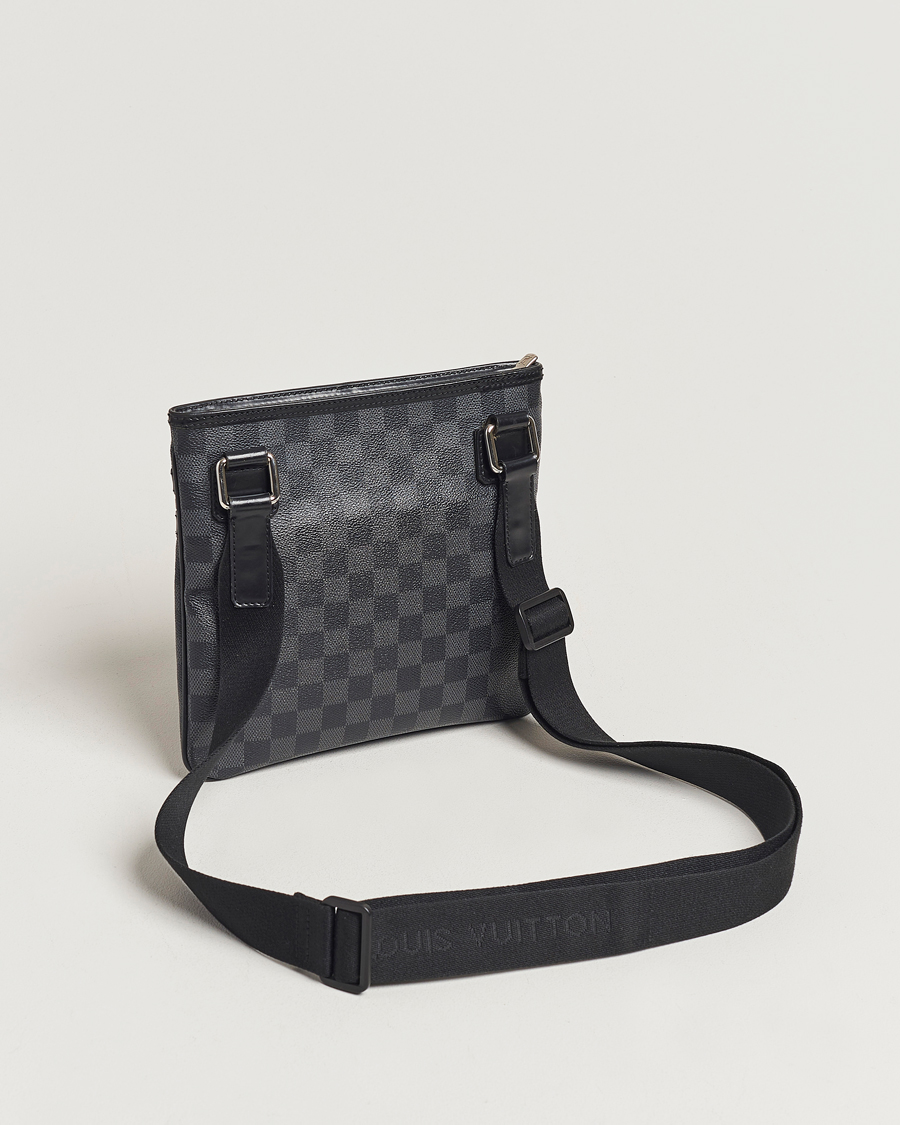Homme |  | Louis Vuitton Pre-Owned | Thomas Messenger Bag Damier Graphite 