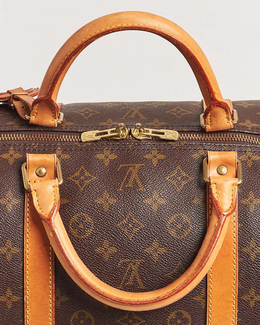 Homme | Louis Vuitton Pre-Owned Keepall Bandoulière 60 Monogram | Louis Vuitton Pre-Owned | Keepall Bandoulière 60 Monogram