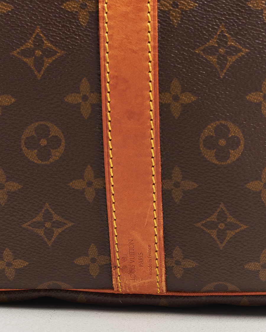 Homme | Louis Vuitton Pre-Owned Keepall Bandoulière 60 Monogram | Louis Vuitton Pre-Owned | Keepall Bandoulière 60 Monogram