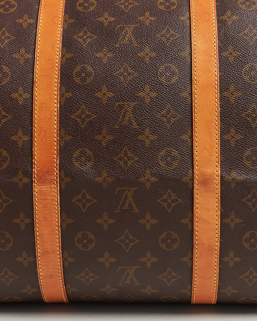 Homme | Louis Vuitton Pre-Owned Keepall Bandoulière 60 Monogram | Louis Vuitton Pre-Owned | Keepall Bandoulière 60 Monogram