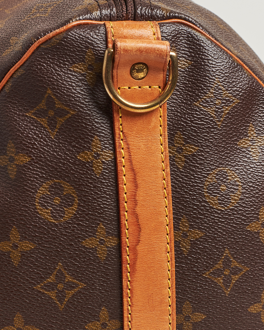 Homme | Louis Vuitton Pre-Owned Keepall Bandoulière 60 Monogram | Louis Vuitton Pre-Owned | Keepall Bandoulière 60 Monogram