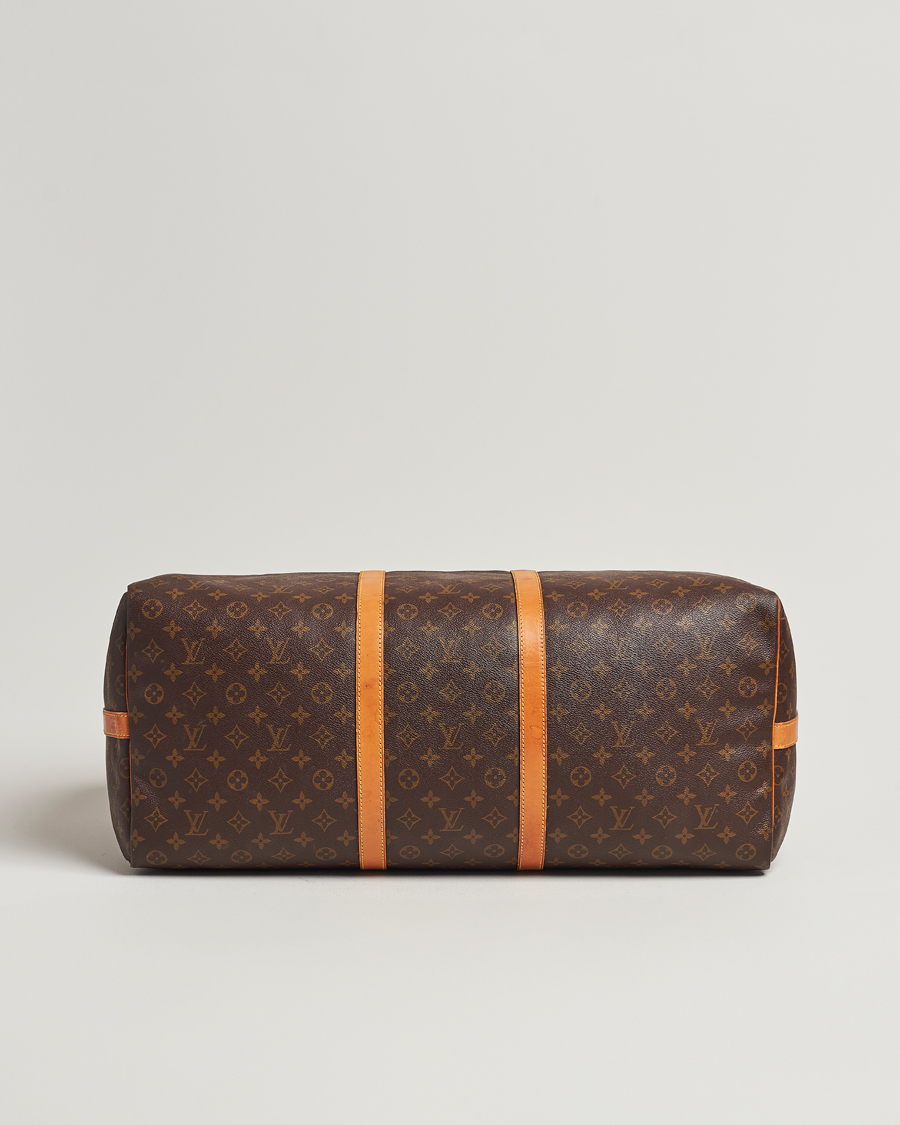 Homme | Louis Vuitton Pre-Owned Keepall Bandoulière 60 Monogram | Louis Vuitton Pre-Owned | Keepall Bandoulière 60 Monogram