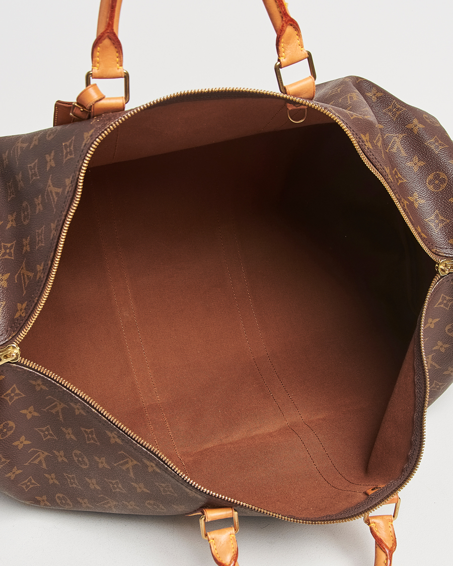 Homme | Louis Vuitton Pre-Owned Keepall Bandoulière 60 Monogram | Louis Vuitton Pre-Owned | Keepall Bandoulière 60 Monogram